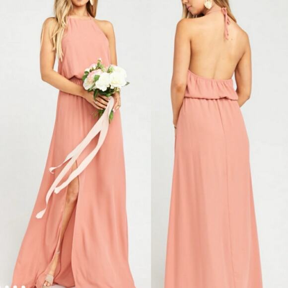 NEW Show Me Your Mumu Heather Halter Maxi Dress - Picture 1 of 9